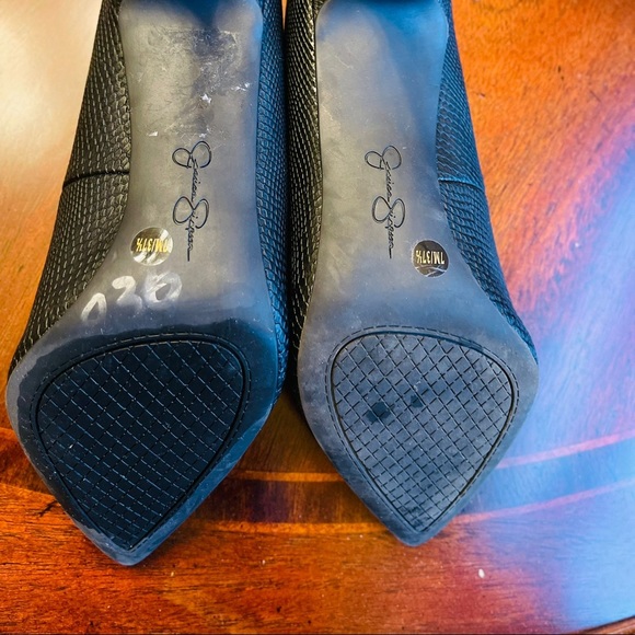 Jessica Simpson Black Professional Everyday Pointed Toes Heels - Picture 4 of 7